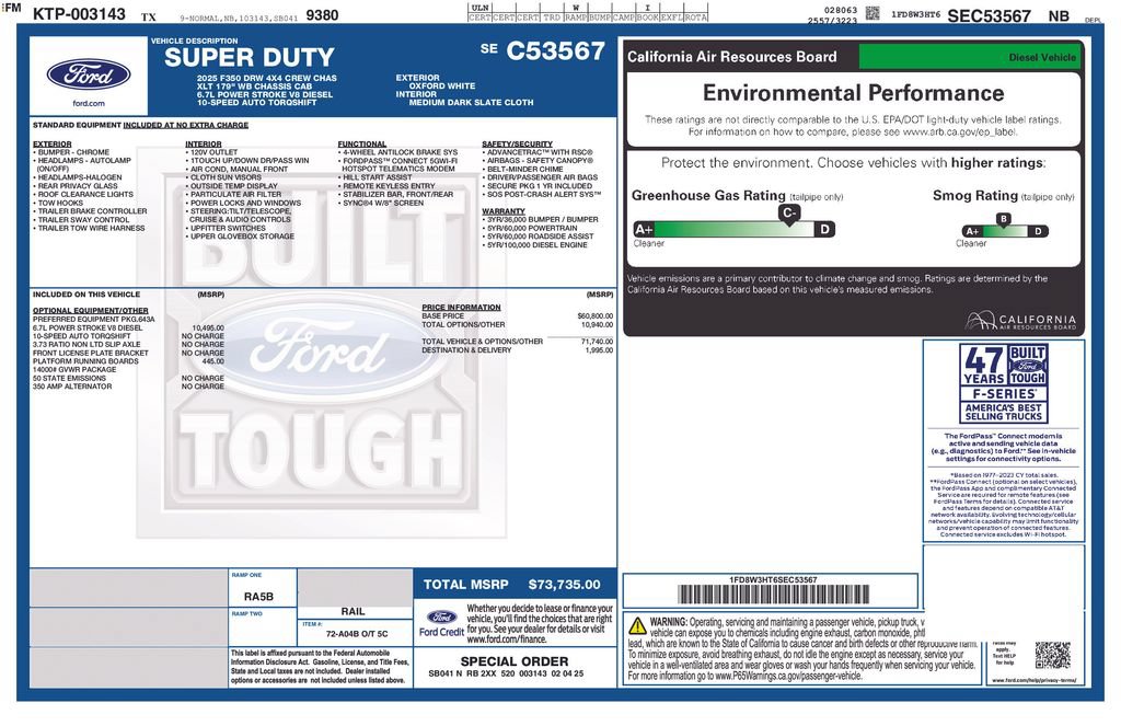 Used 2025 Ford F350 XLT AWD/4WD image 5