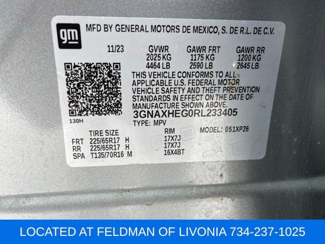 Certified 2024 Chevrolet Equinox LS w/ LS Convenience Package image 10