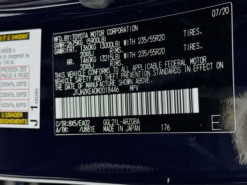 Certified 2021 Lexus RX 350L FWD w/ Premium Package image 33