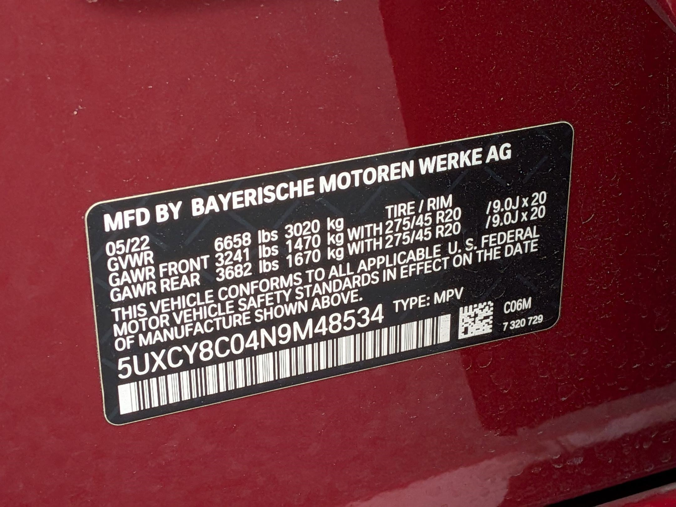 Used 2022 BMW X6 M50i w/ Executive Package image 24