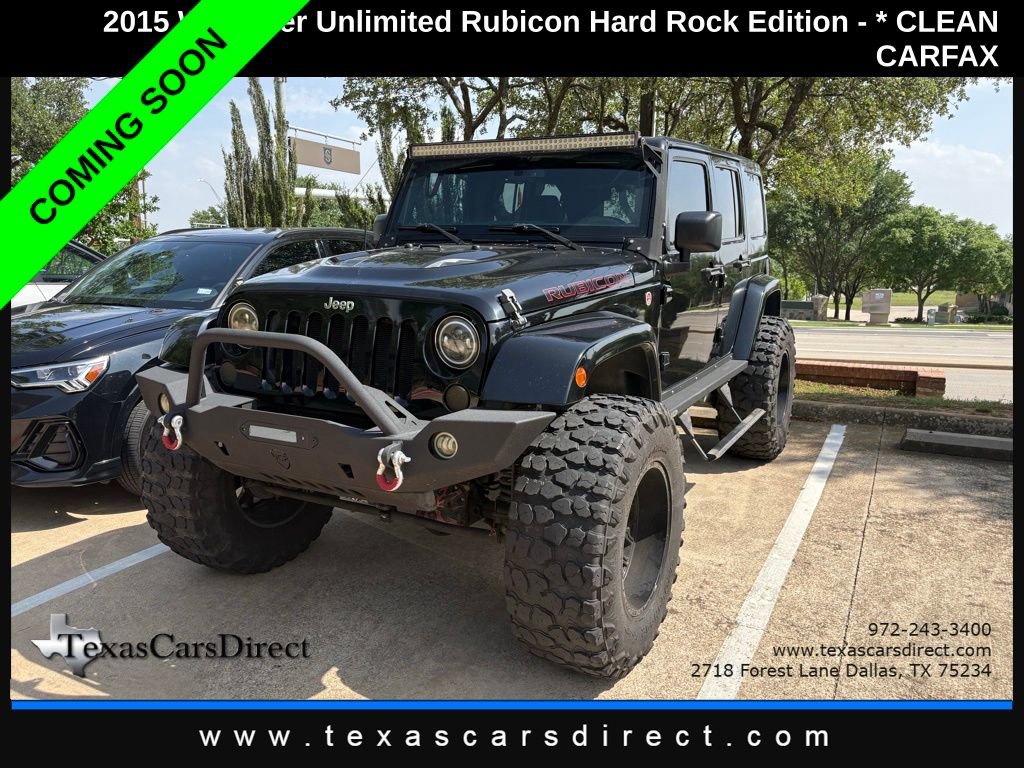 Used 2015 Jeep Wrangler Unlimited Rubicon