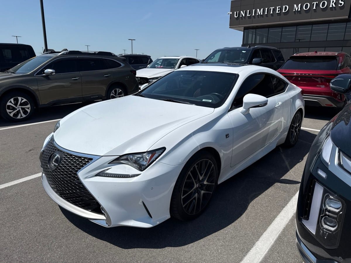 Used 2015 Lexus RC 350 w/ F Sport w/Summer Tires RWD image 3