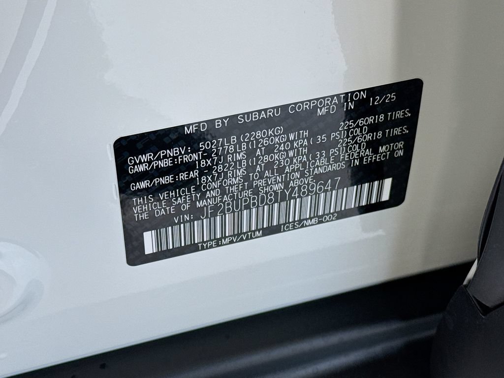 Used 2026 Subaru Outback Premium AWD/4WD image 35