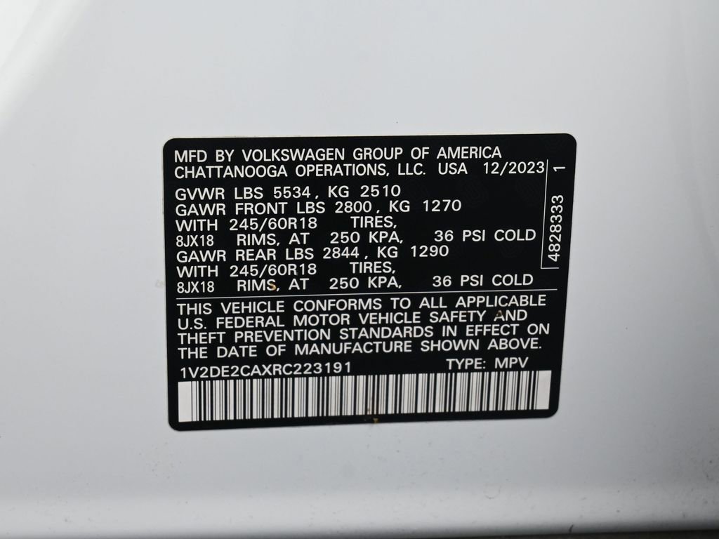 Used 2024 Volkswagen Atlas Cross Sport SE image 17