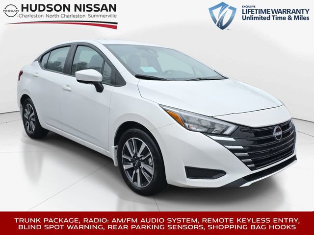 New 2025 Nissan Versa SV w/ Trunk Package image 1