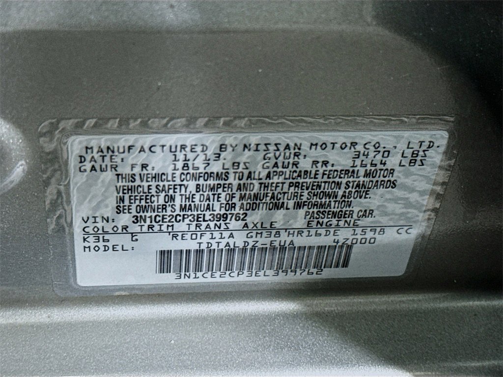 Used 2014 Nissan Versa Note SV image 31