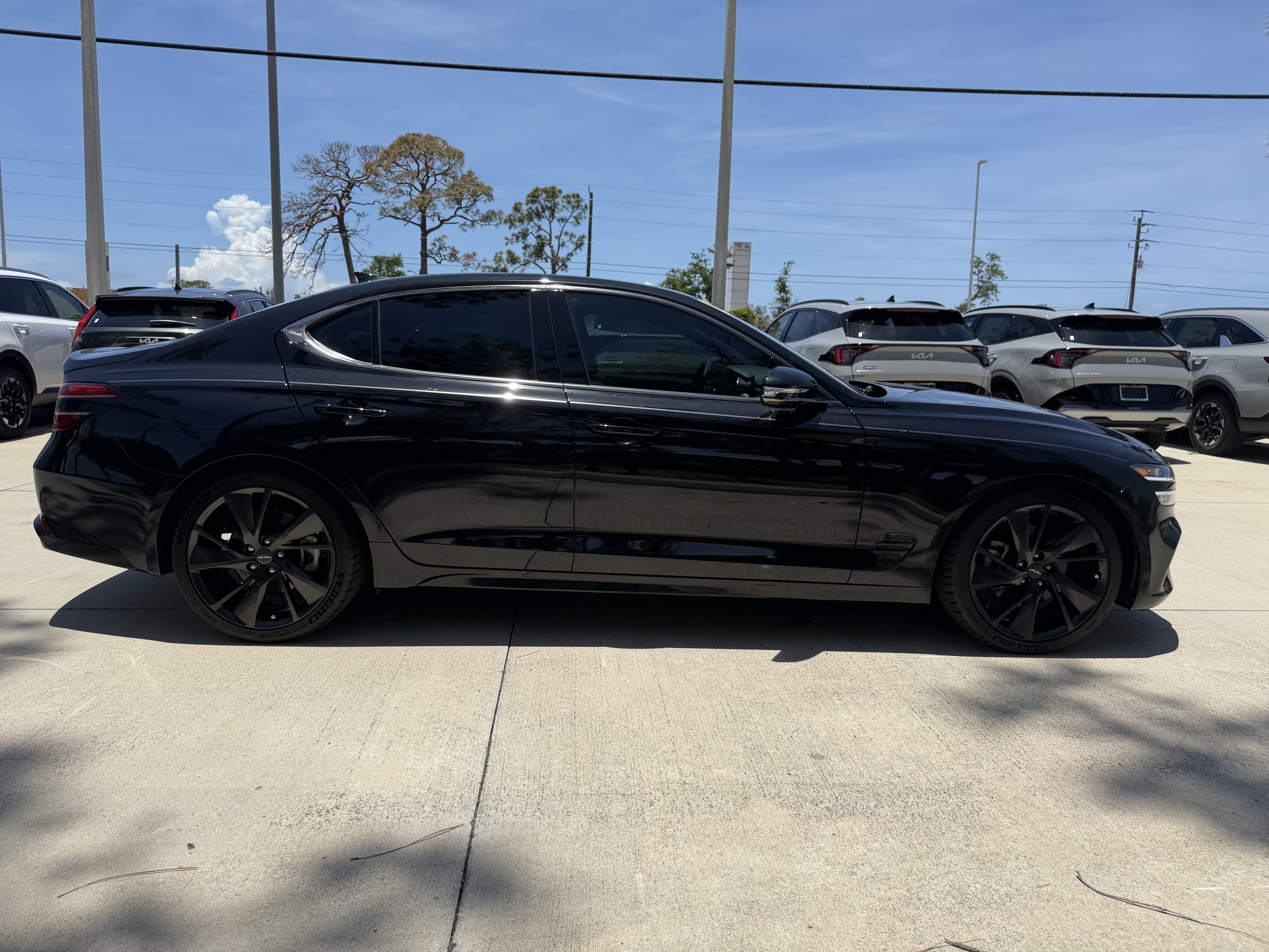 Used 2023 Genesis G70 2.0T w/ Sport Prestige Package RWD image 2