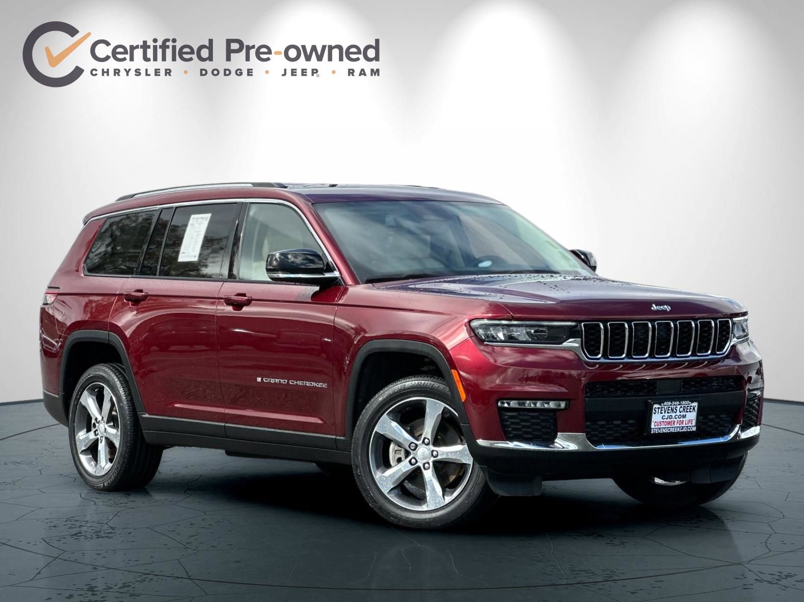 Used 2022 Jeep Grand Cherokee L Limited AWD/4WD image 2