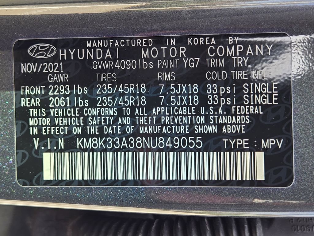 Used 2022 Hyundai Kona N Line w/ Tech Package image 34