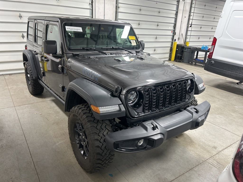 Used 2025 Jeep Wrangler Willys 4xe image 1