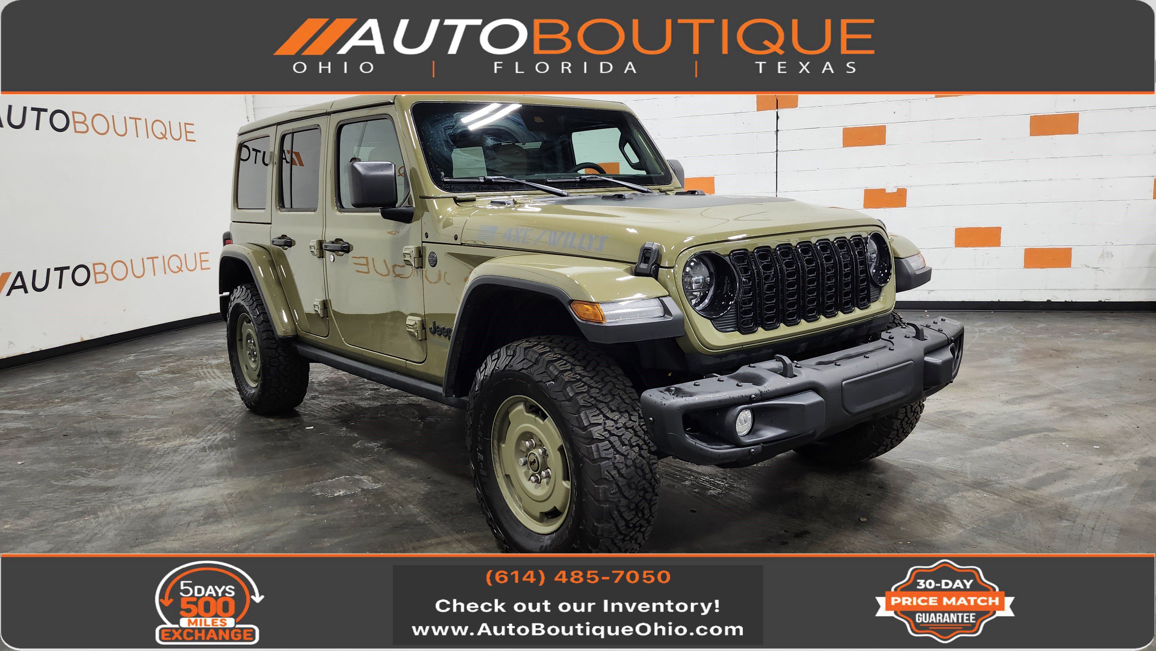 Used 2025 Jeep Wrangler Unlimited Sport S 4xe image 1
