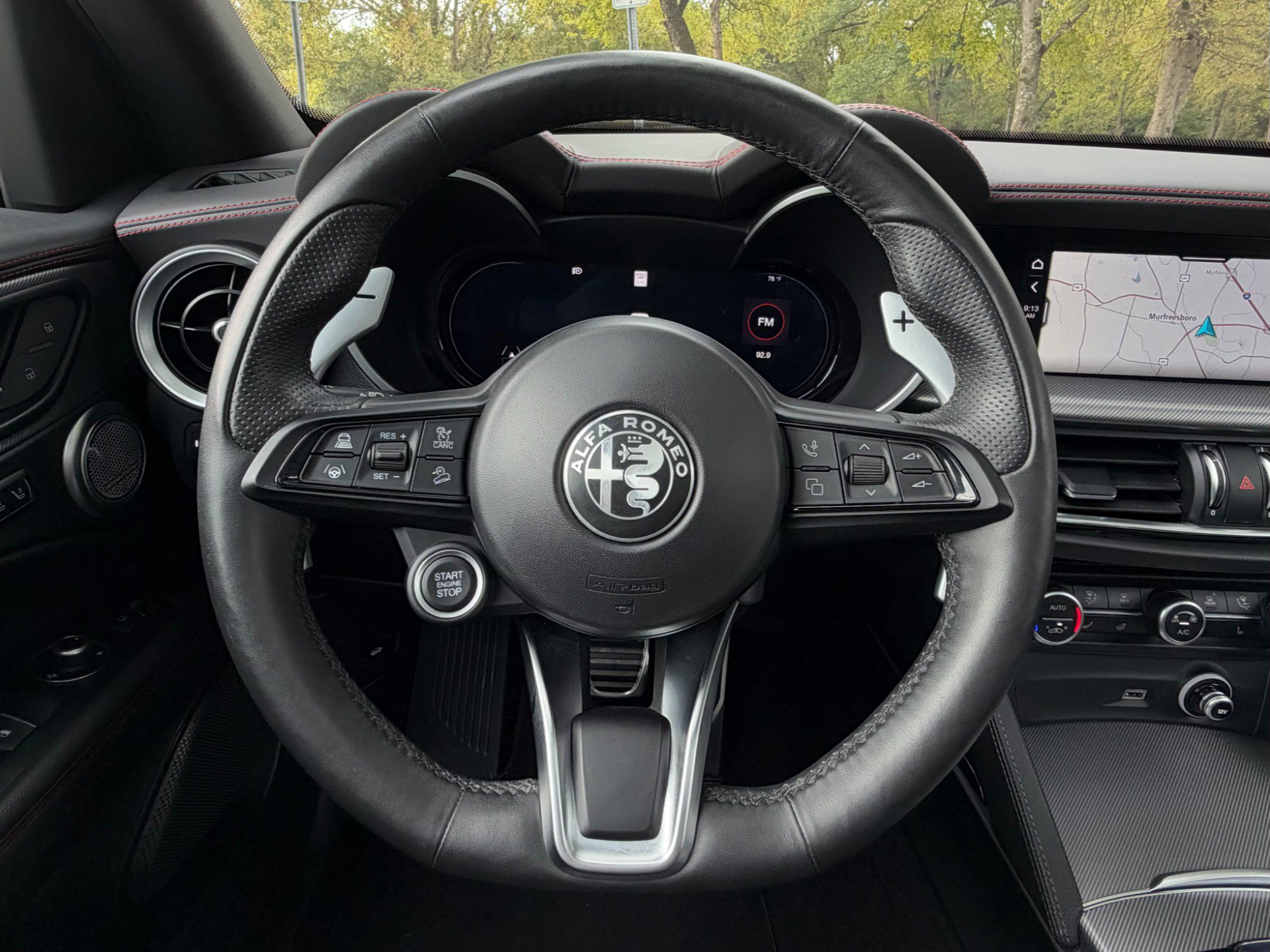 Used 2025 Alfa Romeo Stelvio Tributo Italiano w/ Driving Assist Package AWD/4WD image 28