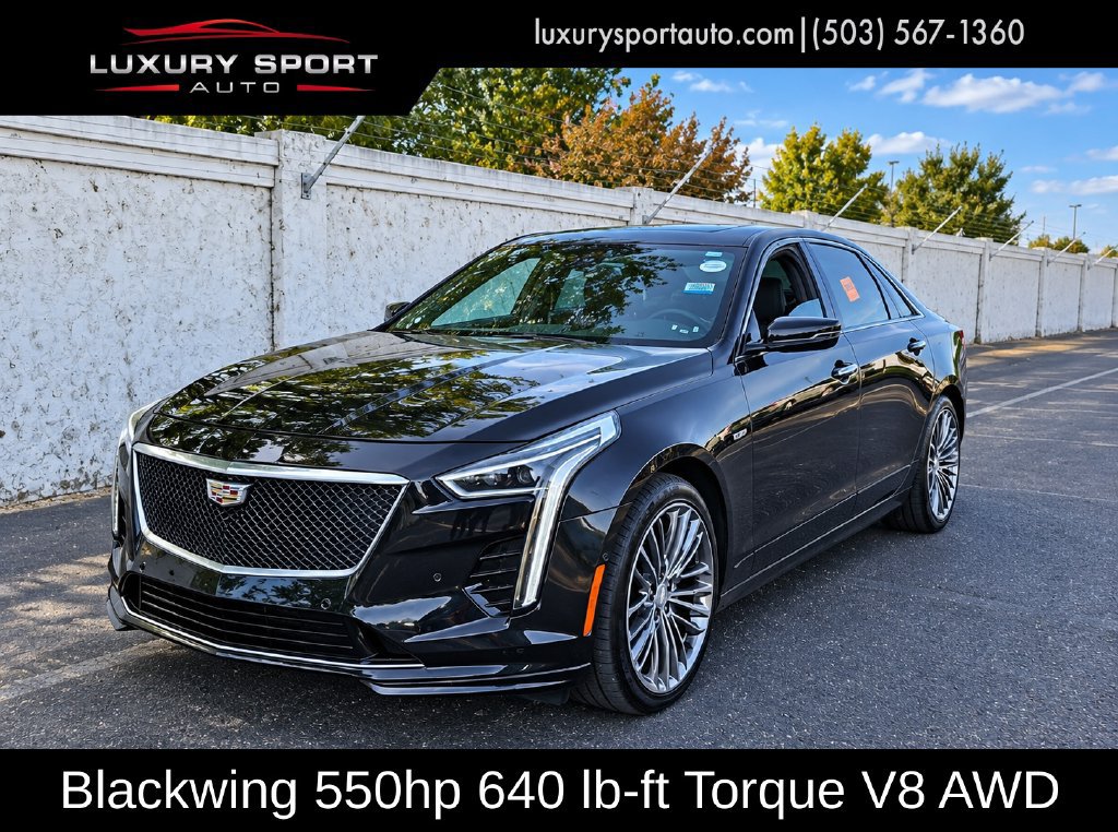 Used 2019 Cadillac CT6 V w/ Driver Assist Package