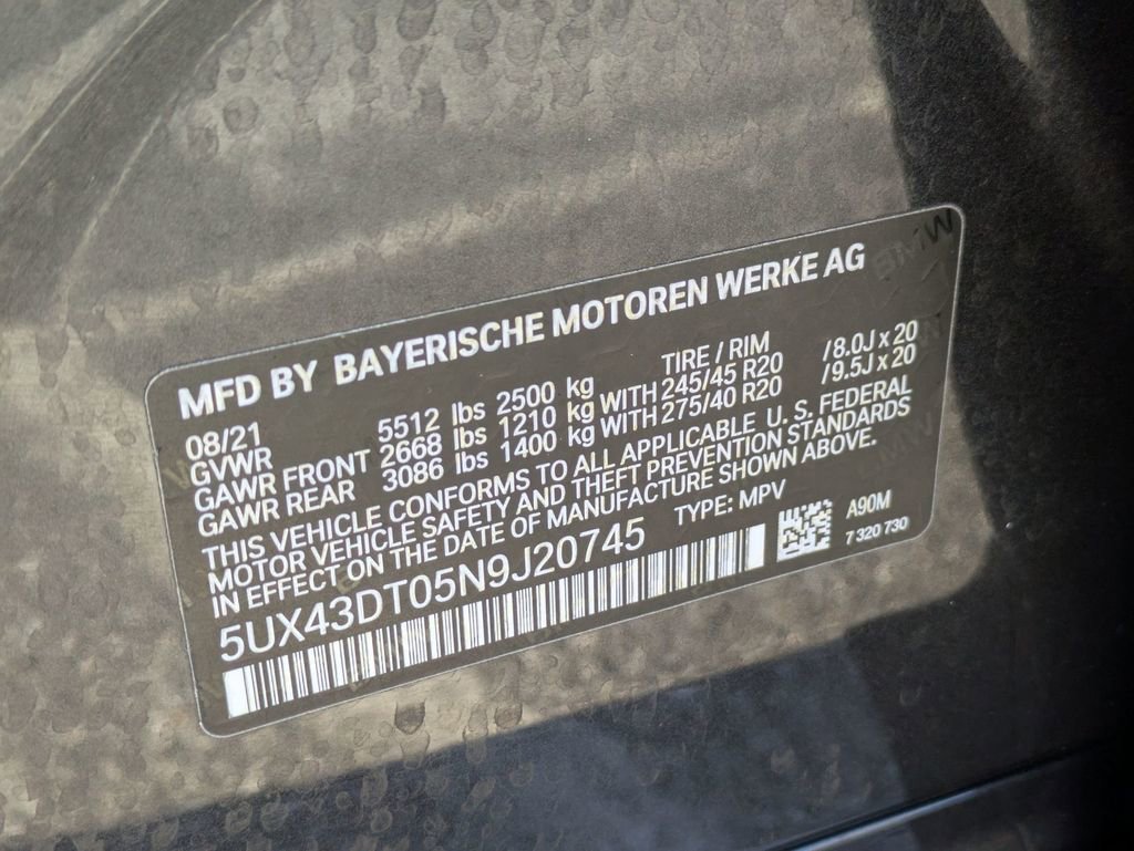 Used 2022 BMW X4 M40i w/ Premium Package AWD/4WD image 28