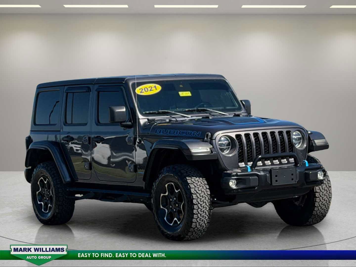 Used 2021 Jeep Wrangler Unlimited Rubicon 4xe w/ Steel Bumper Group AWD/4WD image 1