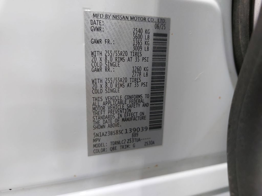 Certified 2025 Nissan Murano SV w/ Cargo Package AWD/4WD image 36