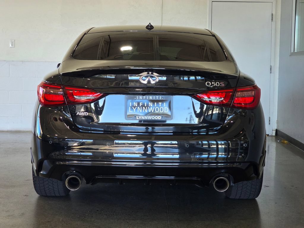 Used 2021 INFINITI Q50 Red Sport 400 AWD/4WD image 5