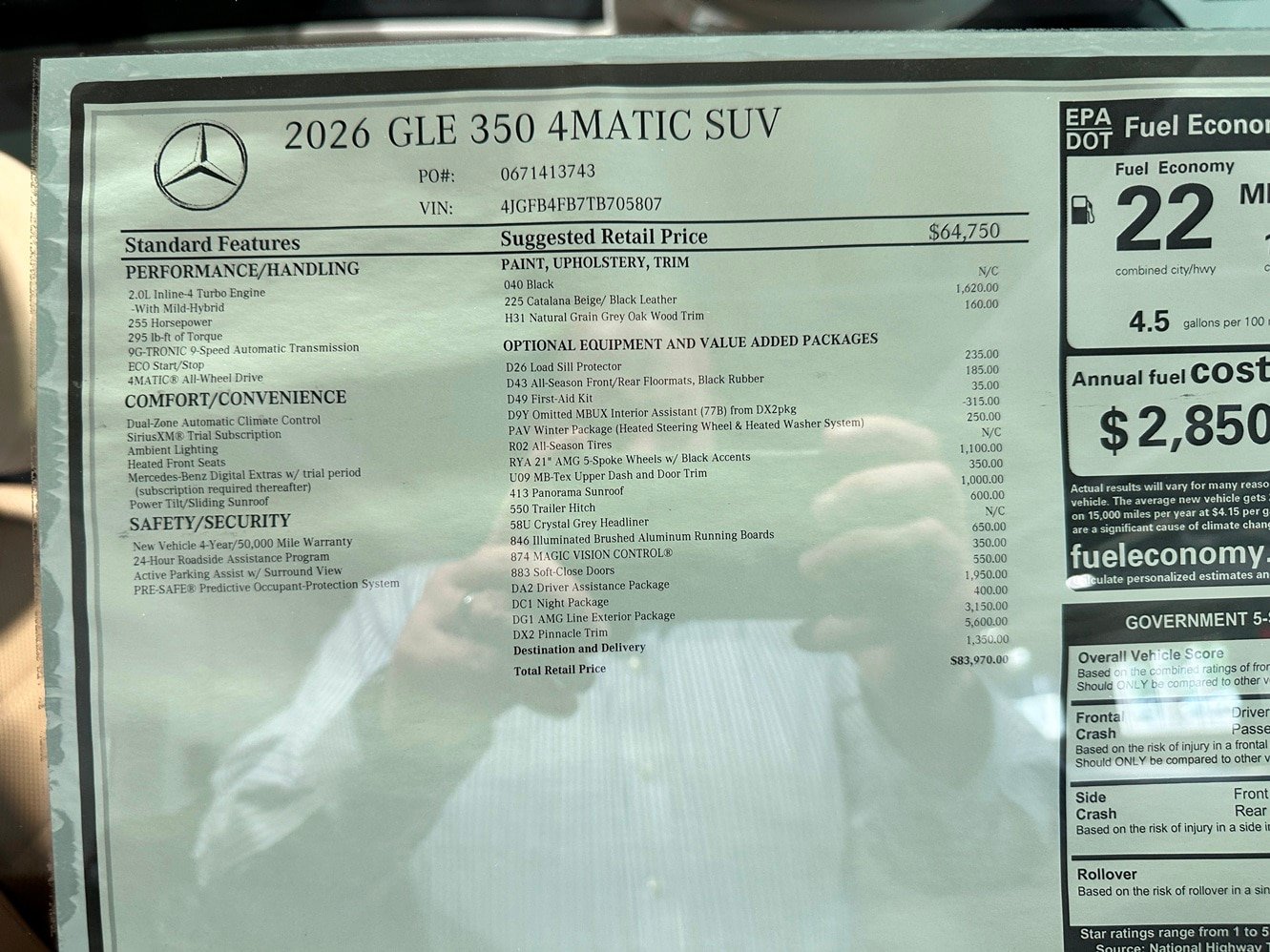 New 2026 Mercedes-Benz GLE 350 4MATIC image 17
