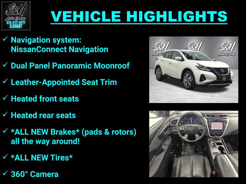 Used 2021 Nissan Murano SL w/ SL Moonroof Package image 3