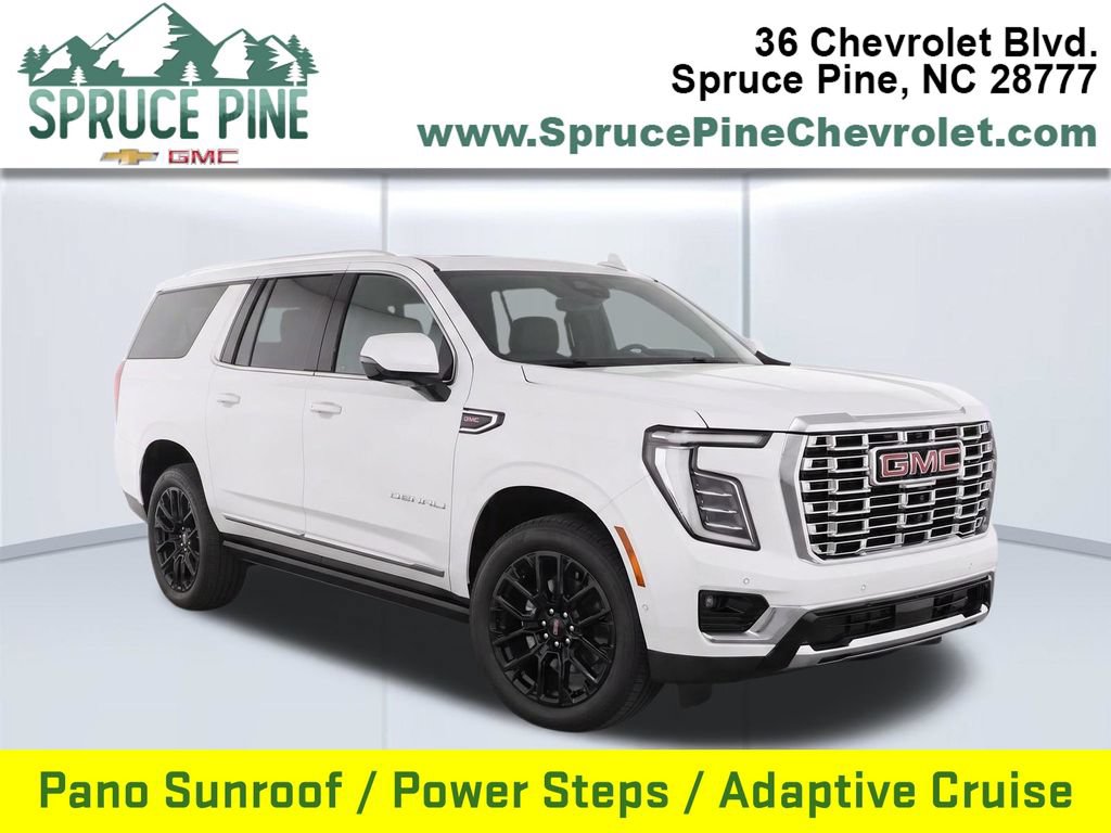 New 2026 GMC Yukon XL Denali w/ Sun & Power Step Package