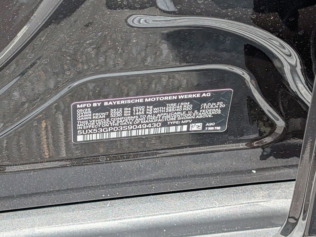 Certified 2025 BMW X3 xDrive30i w/ Premium Package image 32