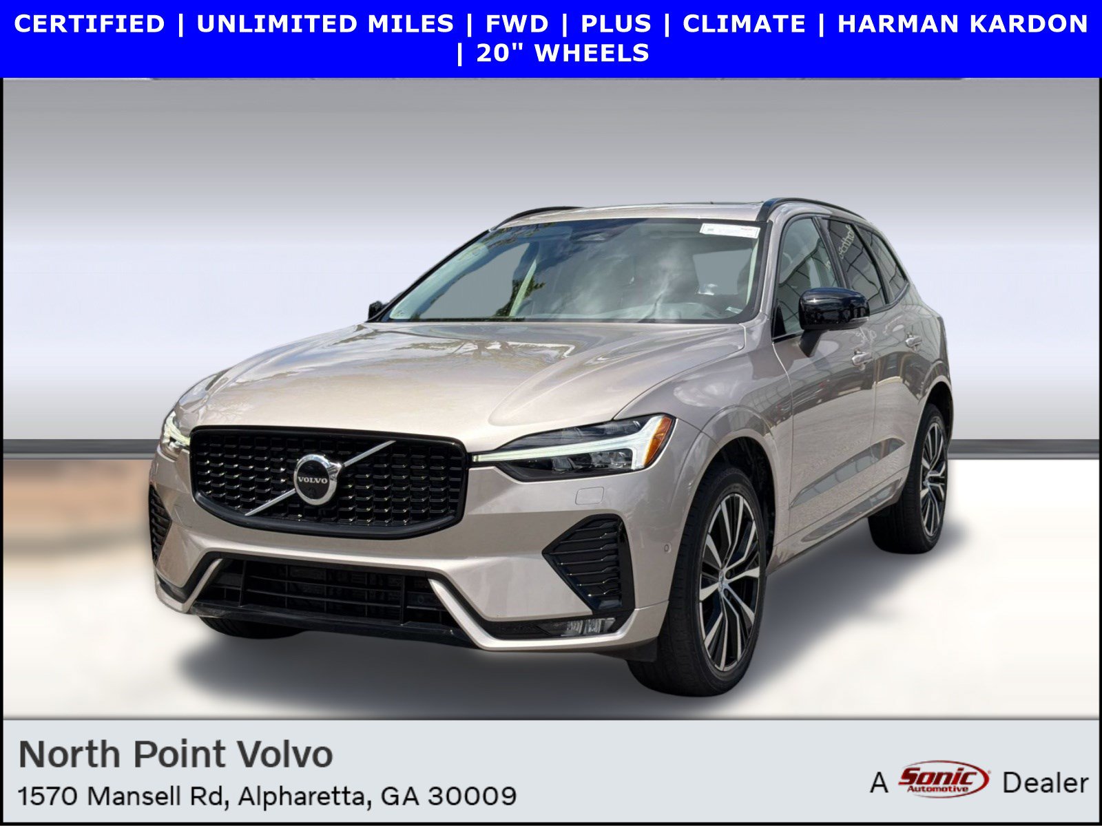 Certified 2023 Volvo XC60 B5 Plus w/ Climate Package