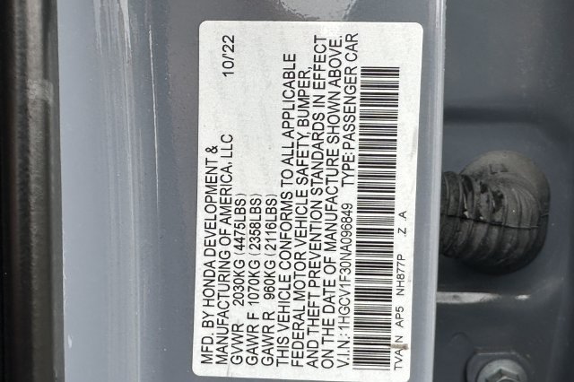 Used 2022 Honda Accord Sport image 30