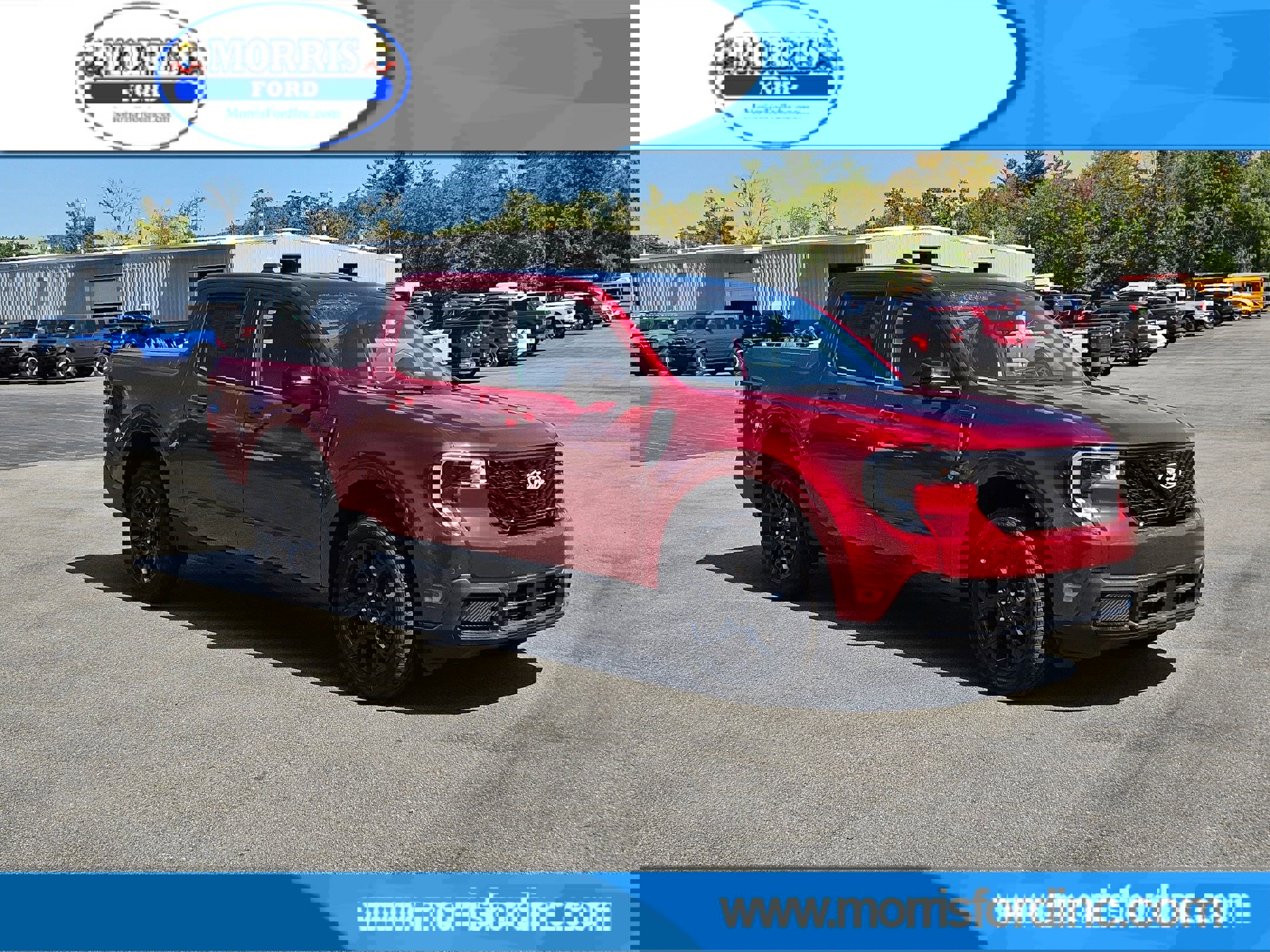 New 2025 Ford Maverick Lariat w/ Black Appearance Package image 1