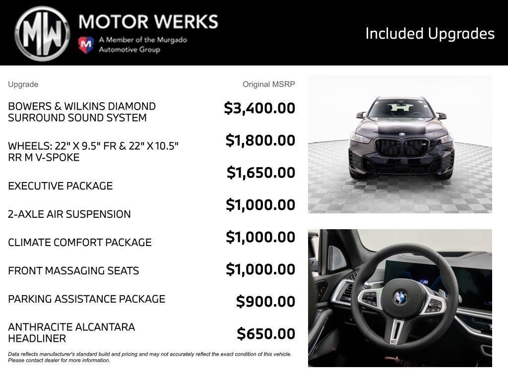 New 2026 BMW X5 M60i w/ Executive Package image 4
