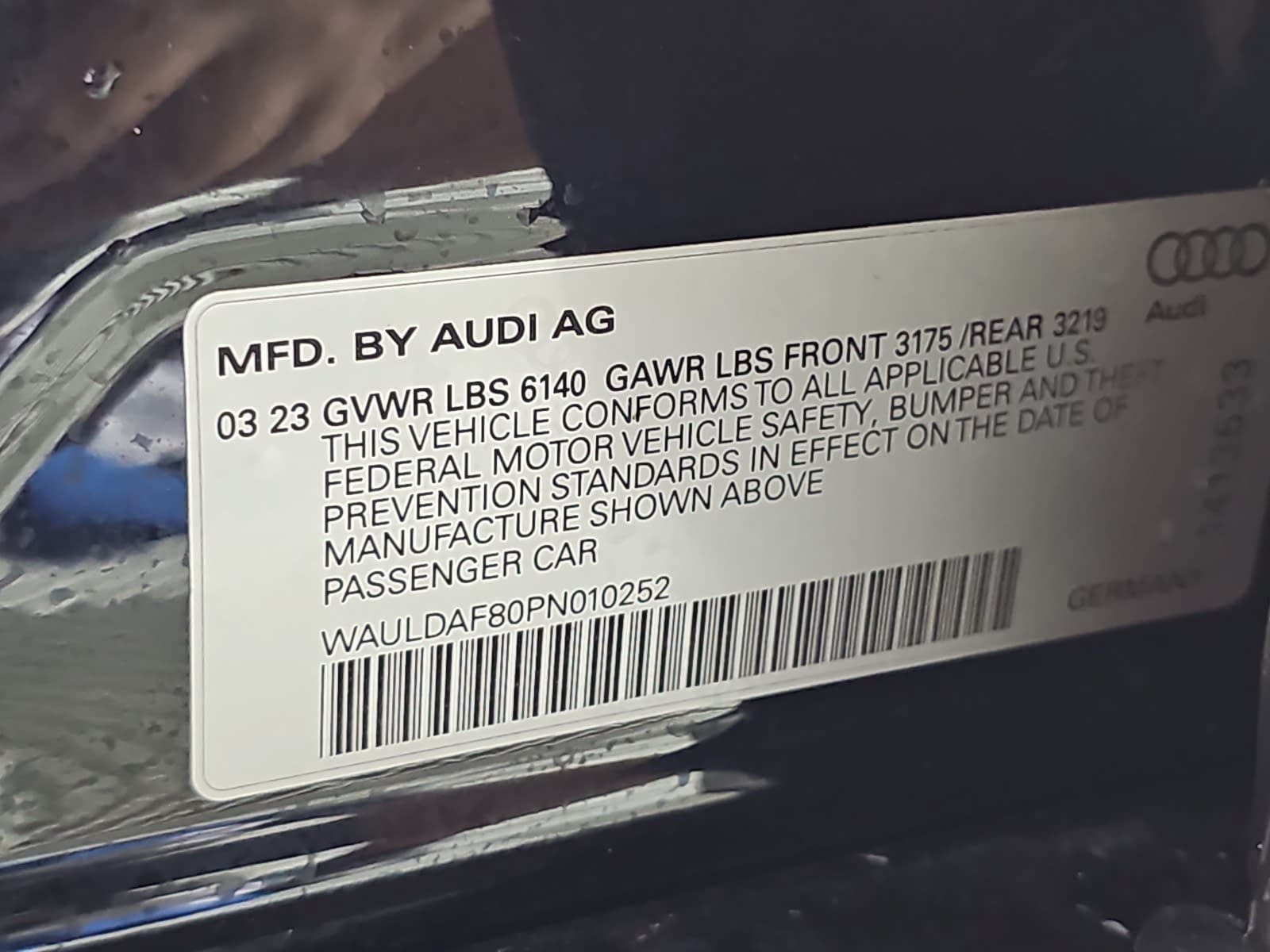 Used 2023 Audi A8 L 3.0T w/ Executive Package AWD/4WD image 33