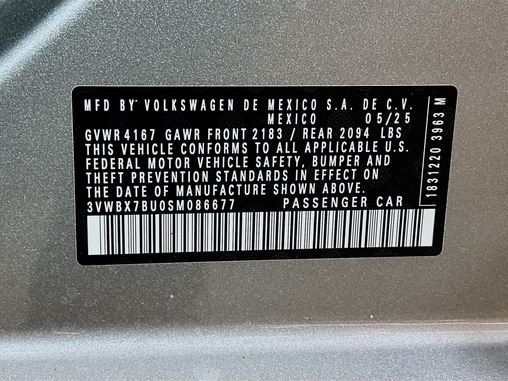 New 2025 Volkswagen Jetta Sport image 29