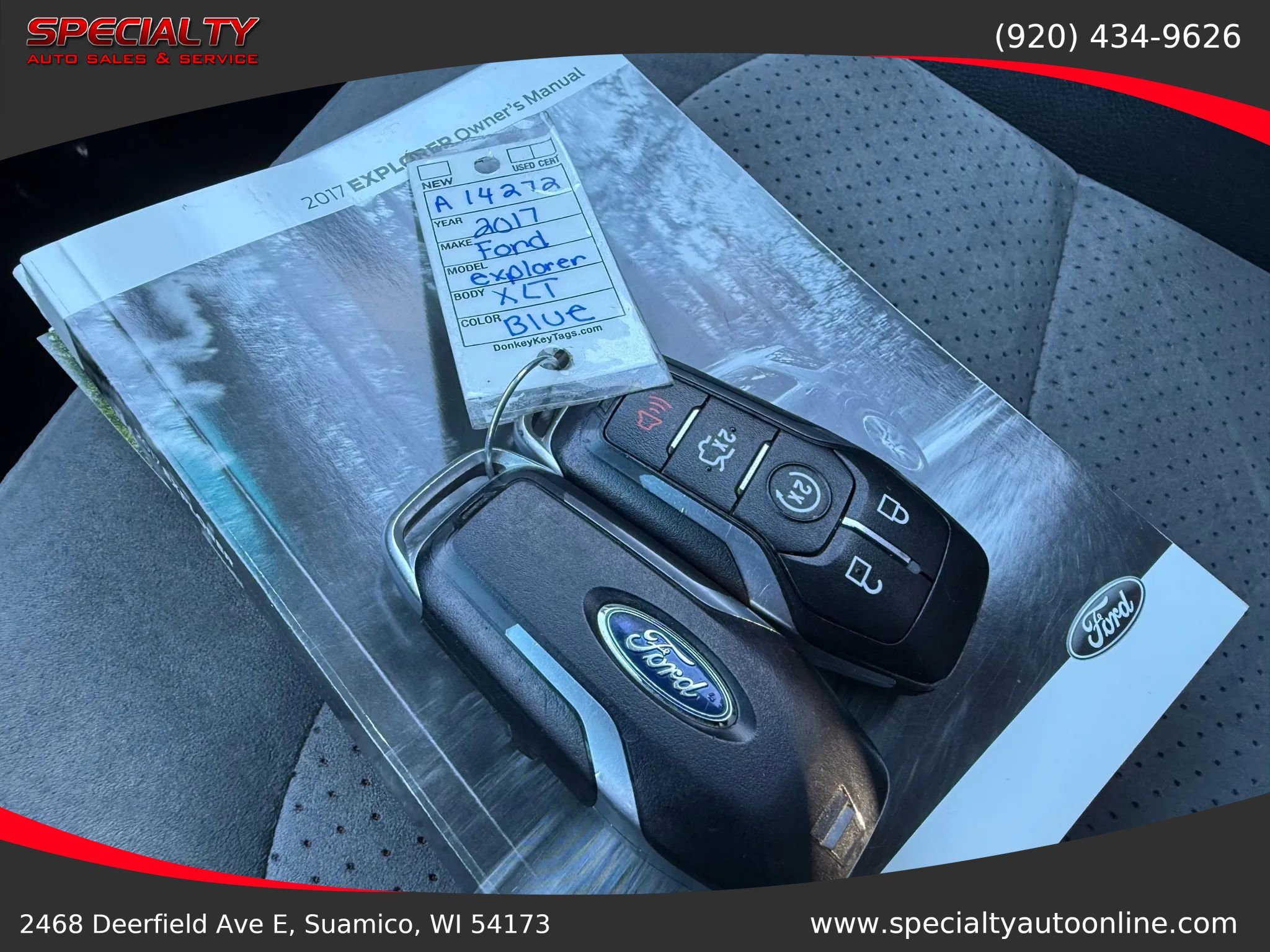 Used 2017 Ford Explorer XLT w/ Equipment Group 202A image 44