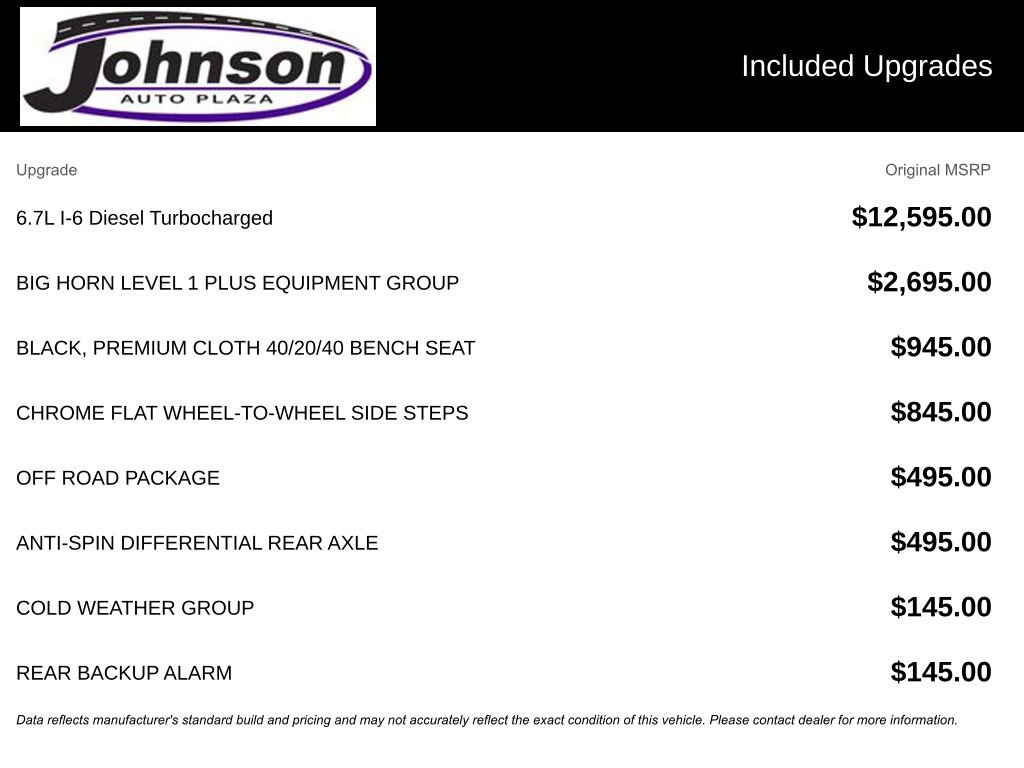 Used 2025 RAM 2500 Big Horn image 10