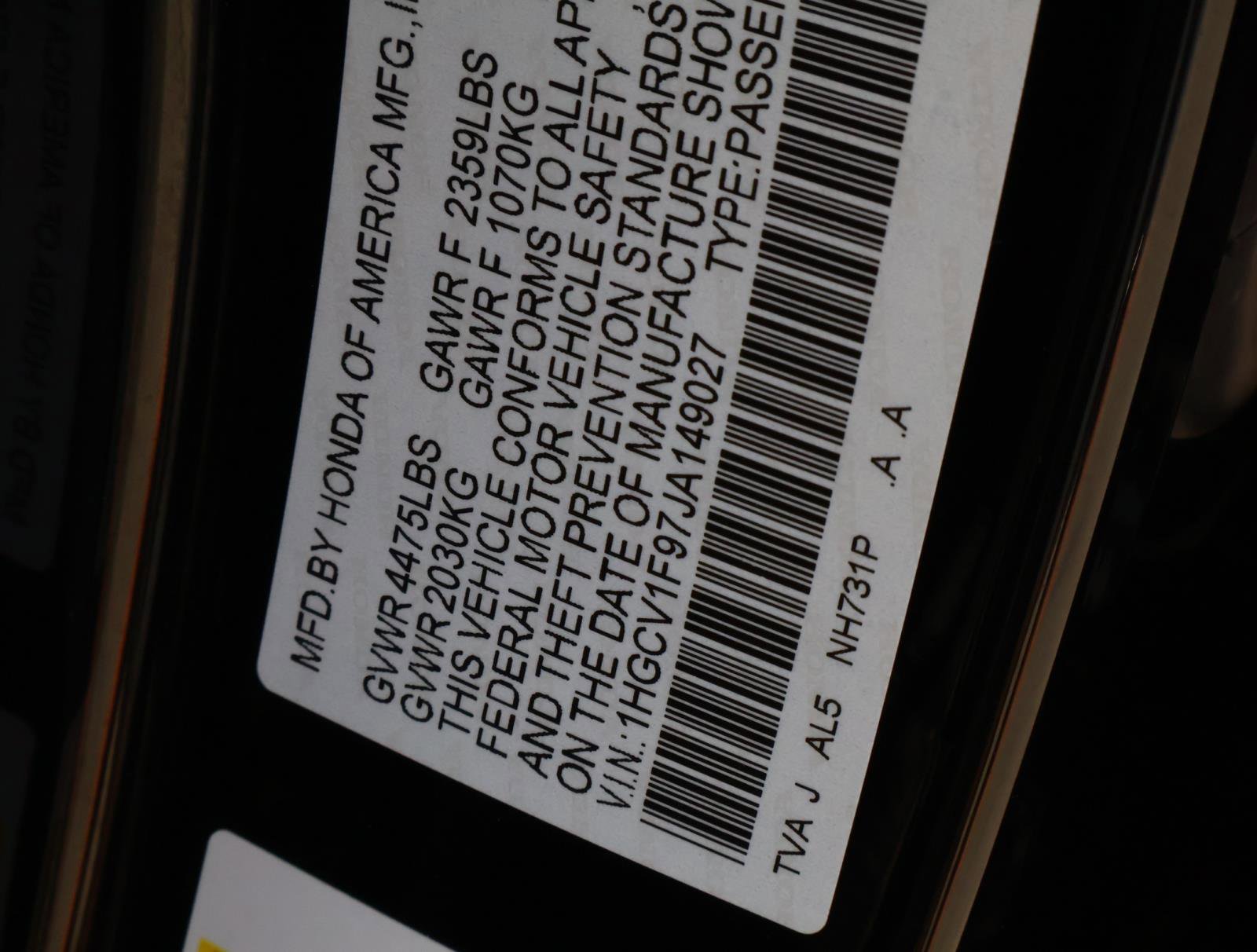 Used 2018 Honda Accord Touring image 22