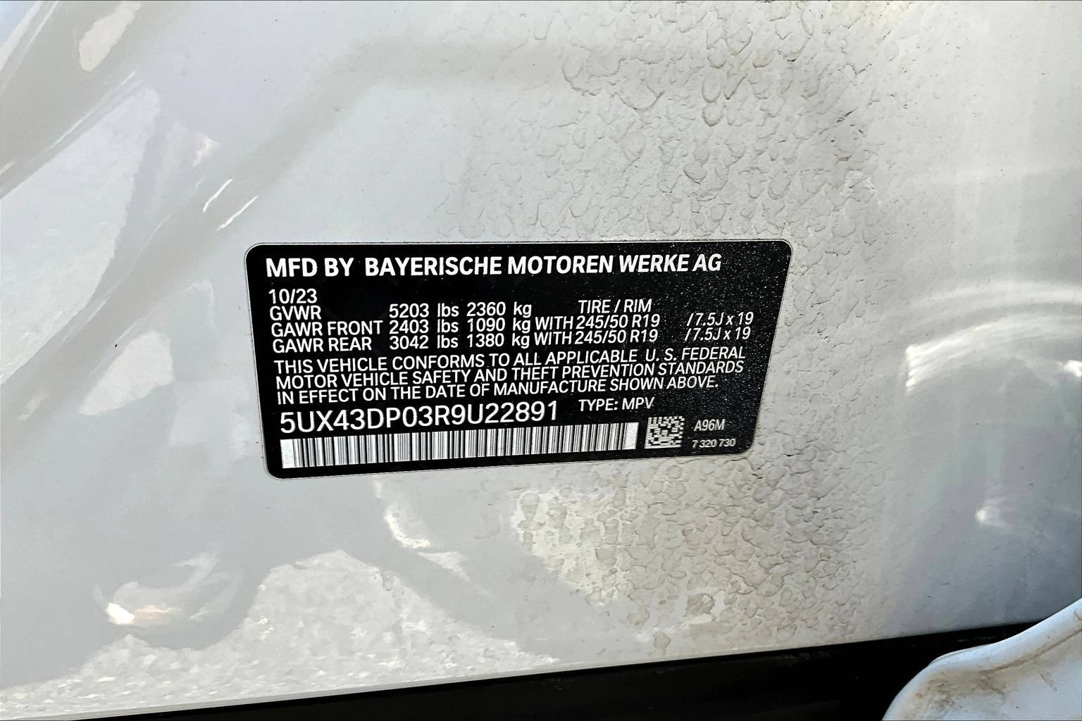 Used 2024 BMW X3 sDrive30i RWD image 20