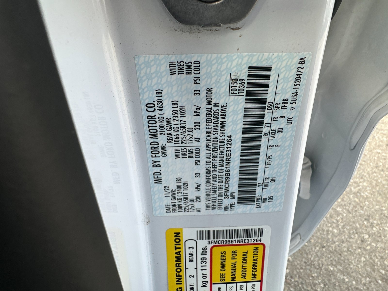 Certified 2022 Ford Bronco Sport Big Bend w/ Convenience Package image 28