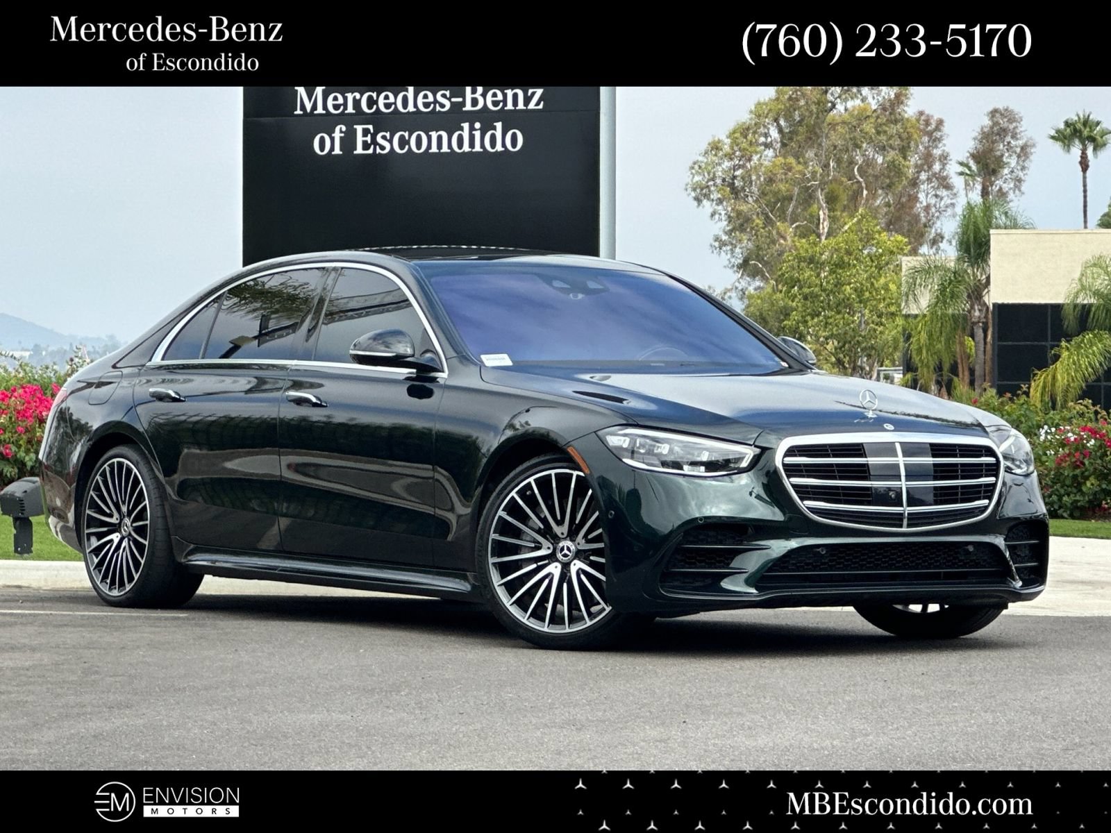 Used 2021 Mercedes-Benz S 580 4MATIC Sedan image 1