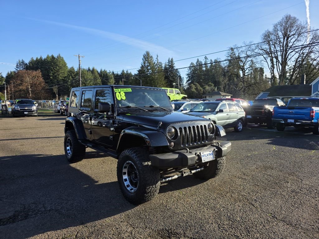 Used 2008 Jeep Wrangler Unlimited Sahara w/ Trailer Tow Group image 3
