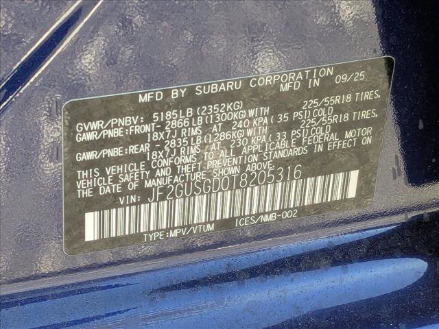 New 2026 Subaru Crosstrek 2.5i Sport image 19