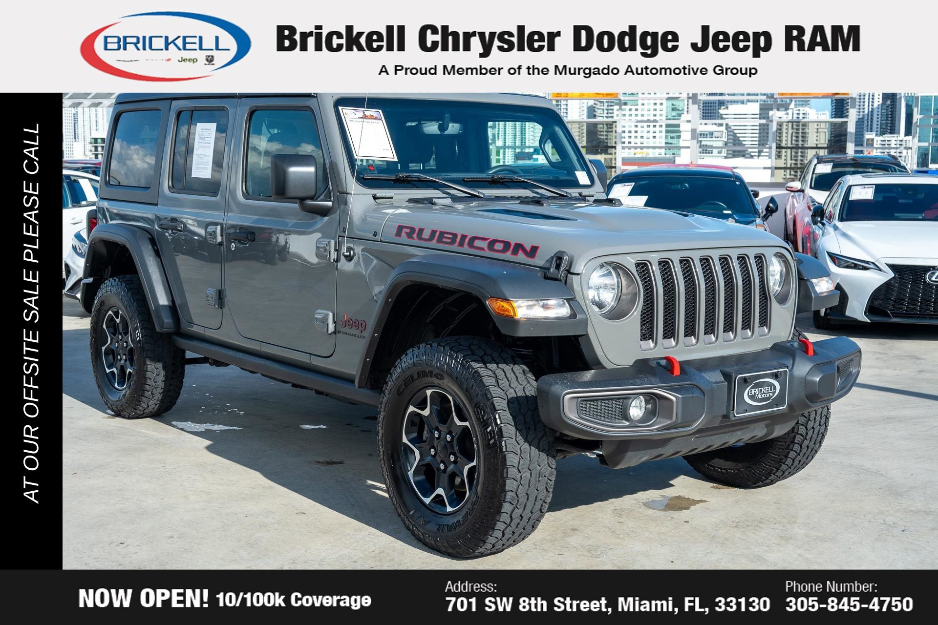 Used 2023 Jeep Wrangler Unlimited Rubicon image 3