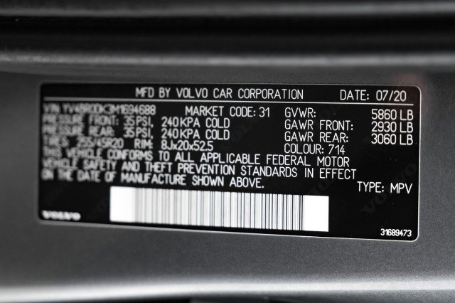 Used 2021 Volvo XC60 T8 Inscription Expression w/ Advanced Package AWD/4WD image 57