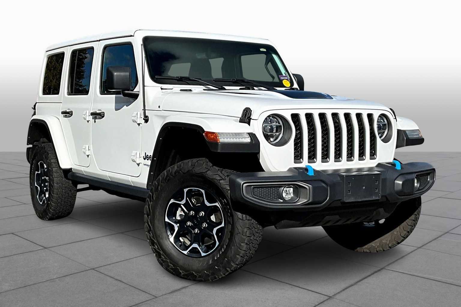 Used 2022 Jeep Wrangler Unlimited Rubicon 4xe w/ Cold Weather Group image 2