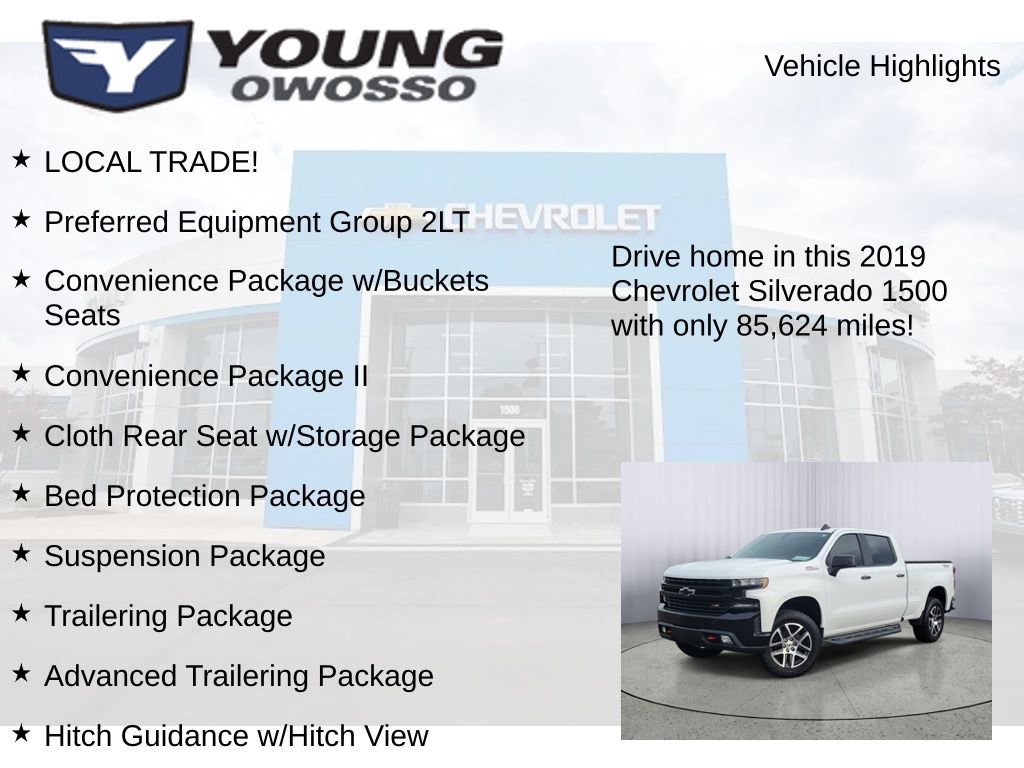 Used 2019 Chevrolet Silverado 1500 LT Trail Boss AWD/4WD image 8