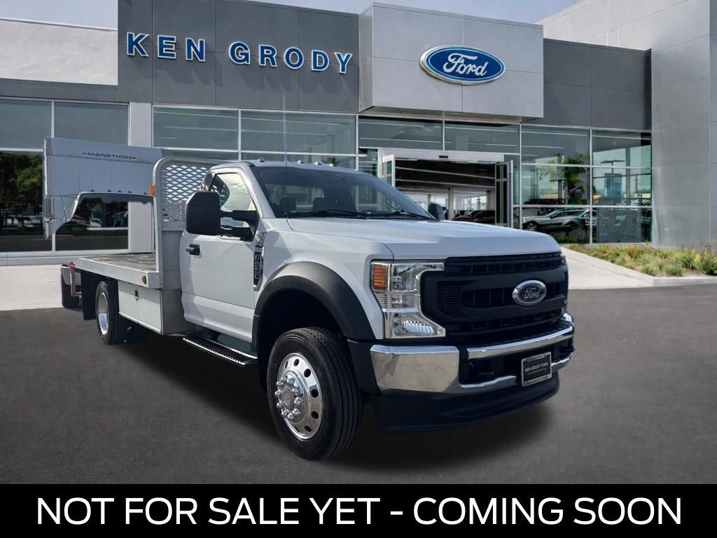 Used 2021 Ford F550 2WD Regular Cab Super Duty image 1