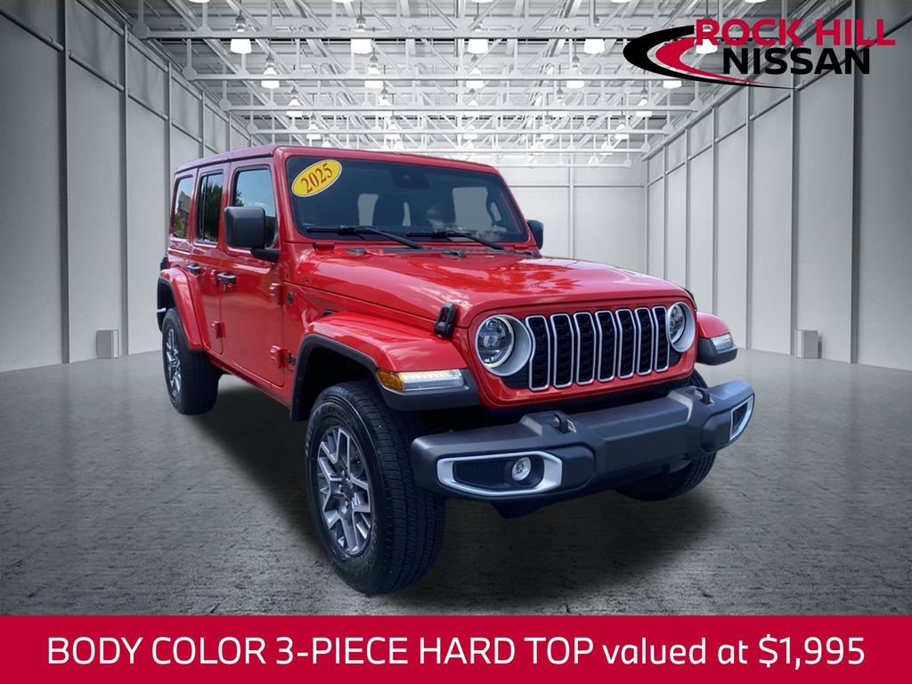 Used 2025 Jeep Wrangler Unlimited Sahara AWD/4WD image 1