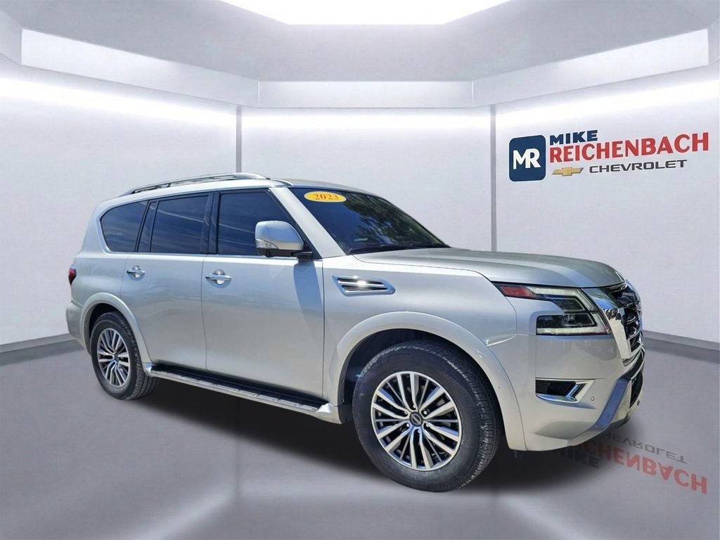 Used 2023 Nissan Armada SL w/ Captain's Chairs Package