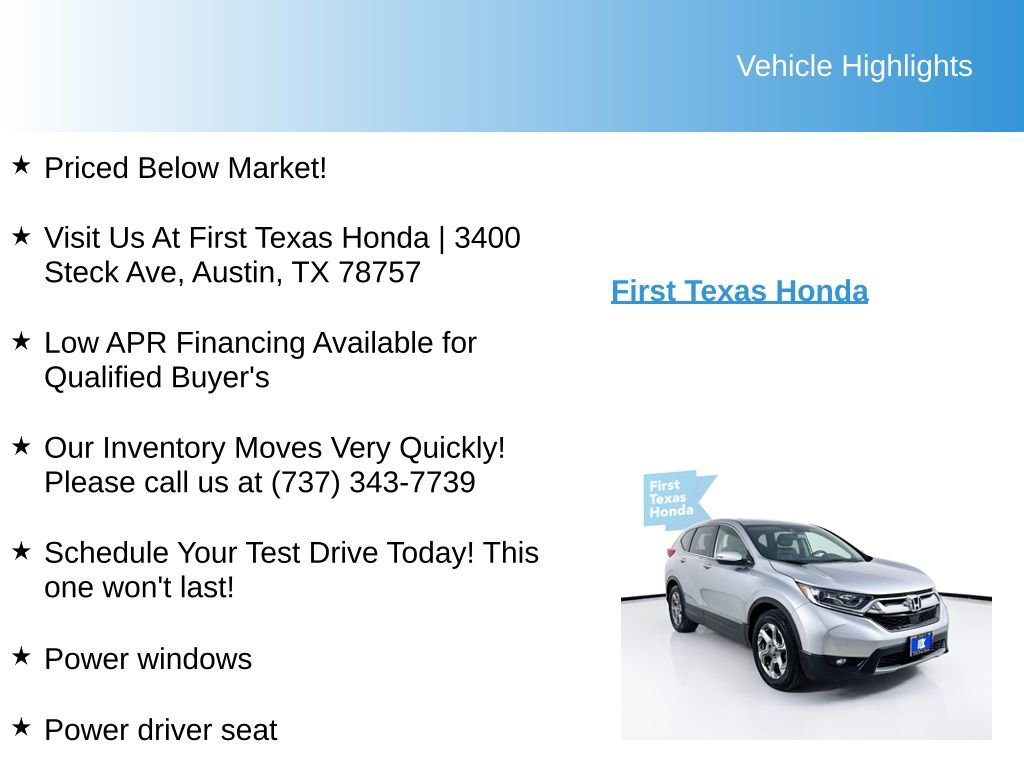 Used 2018 Honda CR-V EX-L image 9