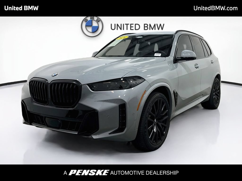 Certified 2026 BMW X5 xDrive40i w/ M Sport Package AWD/4WD image 1