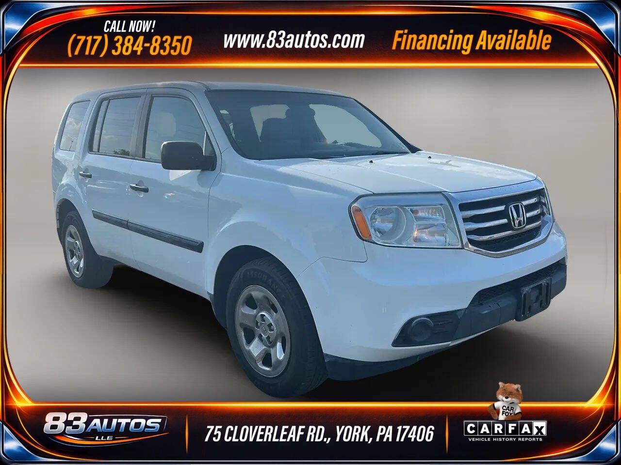 Used 2014 Honda Pilot LX image 1