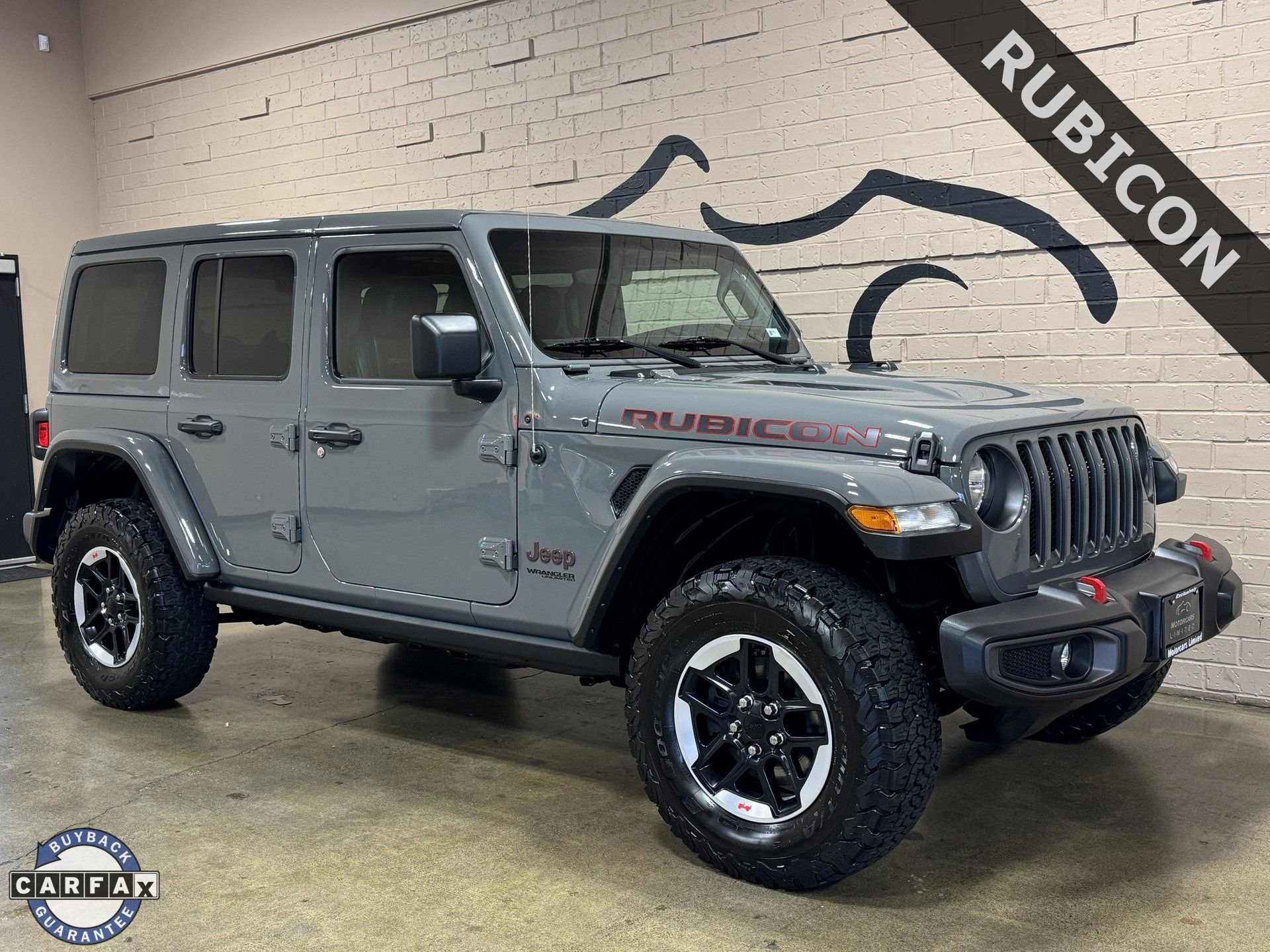 Used 2021 Jeep Wrangler Unlimited Rubicon w/ Uconnect 4C Nav & Sound Group AWD/4WD image 1